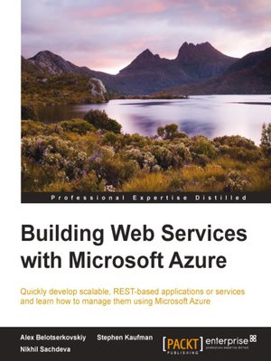 cover image of Building Web Services with Microsoft Azure